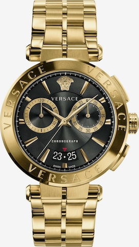 VERSACE Analoog horloge in Goud: voorkant
