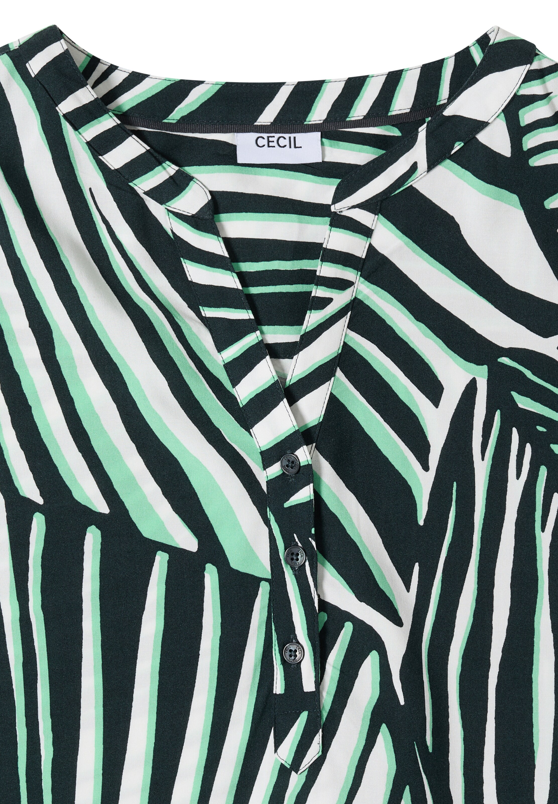CECIL Bluse in Grün
