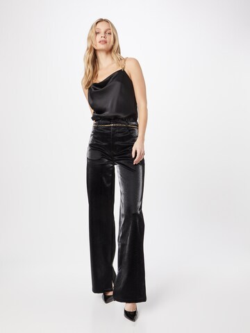 River Island Blusenbody in Schwarz