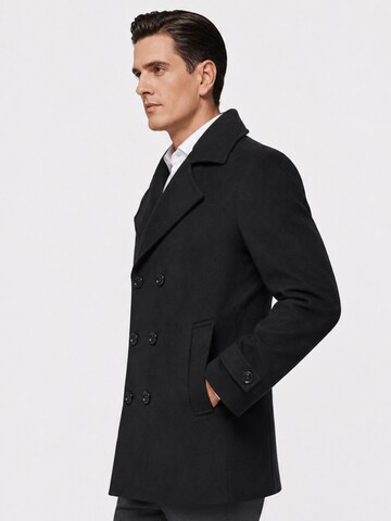 ALLTHEMEN Winter Coat 'Winterglanz' in Black