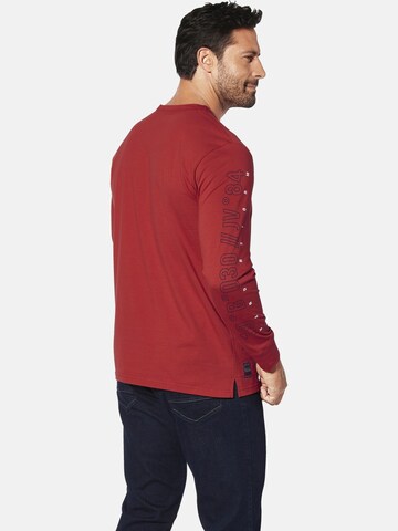 Jan Vanderstorm Shirt 'Winholm' in Rood