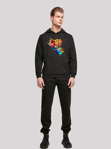 Sweat-shirt 'Basketball Sports Collection - Abstract player' F4NT4STIC en noir