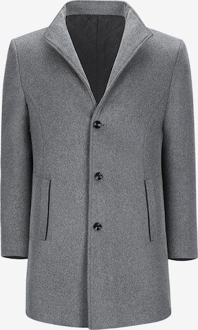 Youthup Winter Coat in Grey: front