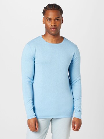 SELECTED Pullover 'Rome' in Blau: Vorderseite