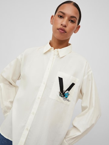 VILA Blouse 'Smurfy' in White