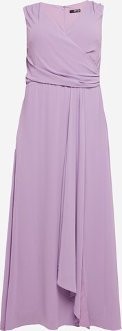 Robe de soirée 'YIDA' TFNC Plus en violet : devant