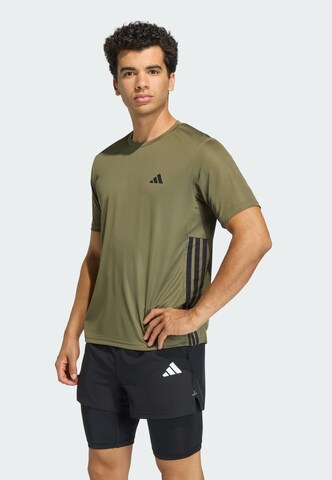 T-Shirt 'WE' ADIDAS PERFORMANCE en vert : devant