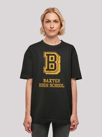 F4NT4STIC Shirt 'Sabrina Adventures of Sabrina Men's Baxter High School' in Zwart: voorkant