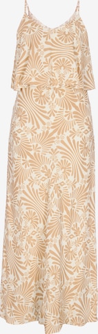 Usha Jurk in Beige: voorkant