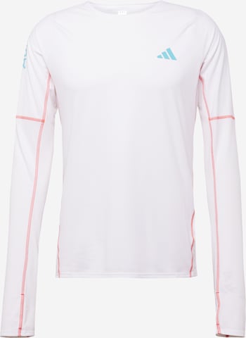 ADIDAS PERFORMANCE - Camiseta funcional 'Adizero' en blanco: frente