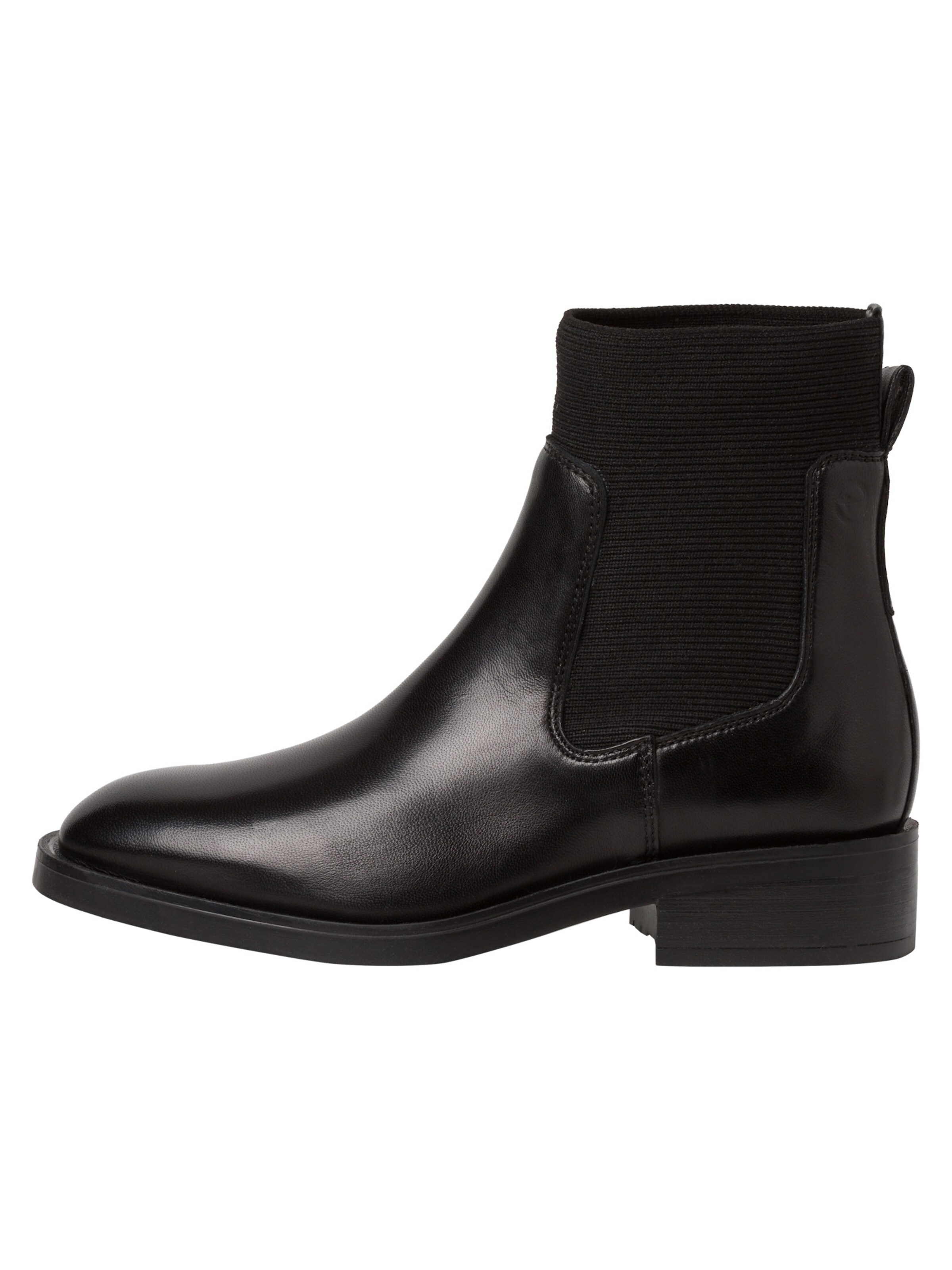 Tamaris Chelsea boots in Zwart