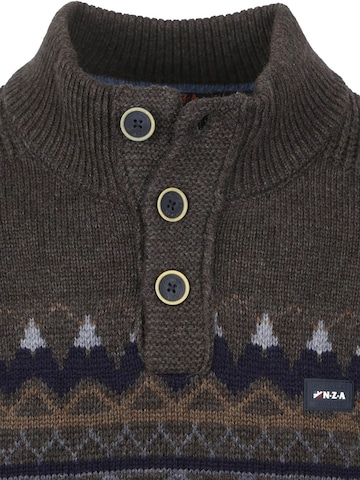 NZA New Zealand Auckland Sweater 'Iker' in Grey