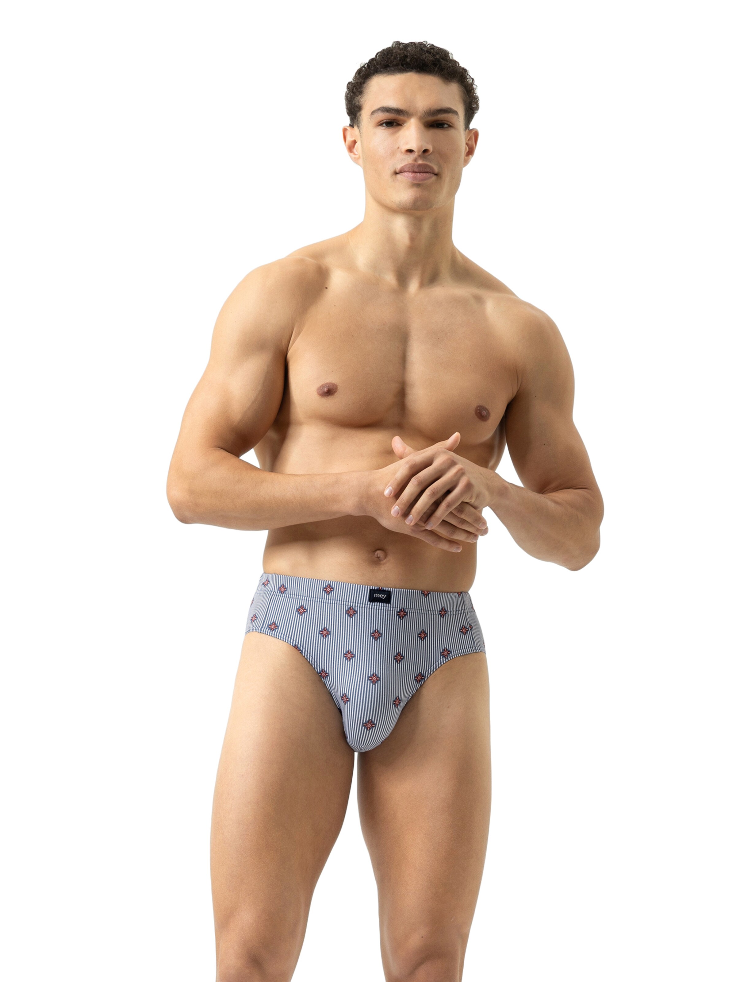 Slip Mey en bleu : devant