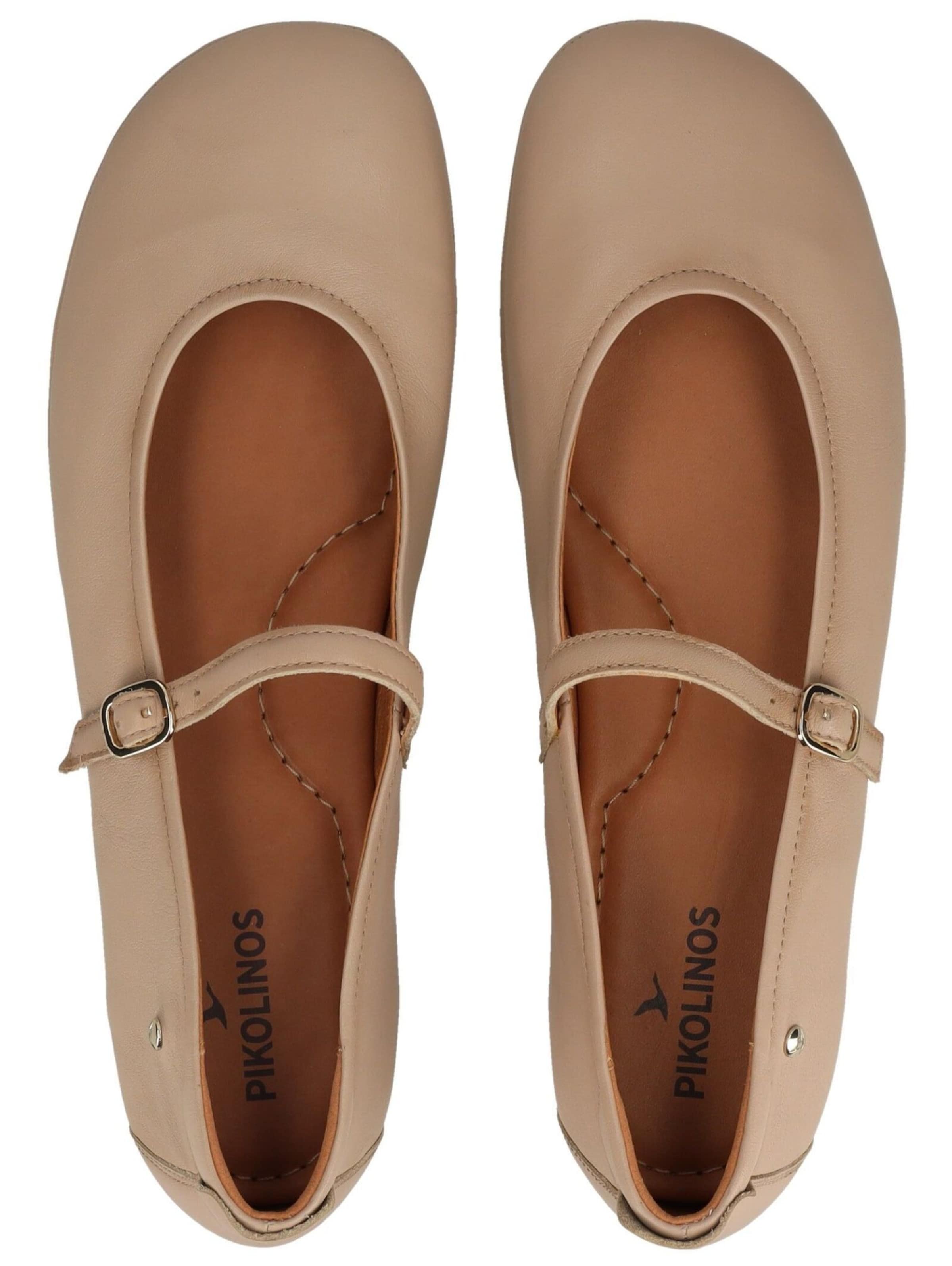 Ballerina con cinturino di PIKOLINOS in beige