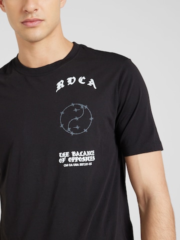 RVCA - Camiseta funcional 'BARB' en negro