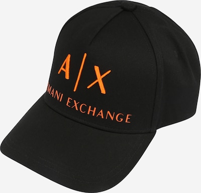 Șapcă ARMANI EXCHANGE pe portocaliu / negru, Vizualizare produs
