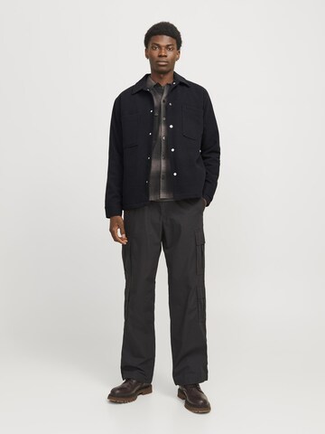 Coupe regular Veste mi-saison 'JCOHelvetica' JACK & JONES en noir