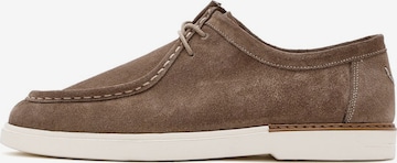 Derimod Mocassins in Beige: voorkant