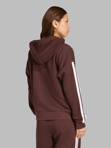 ADIDAS SPORTSWEAR Sports sweat jacket 'Essentials' in Brown