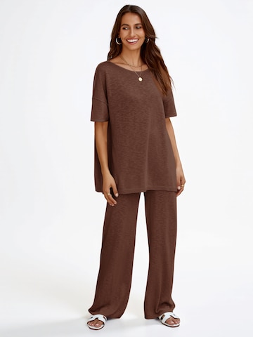 Imily Bela Házi ruha - barna: elől