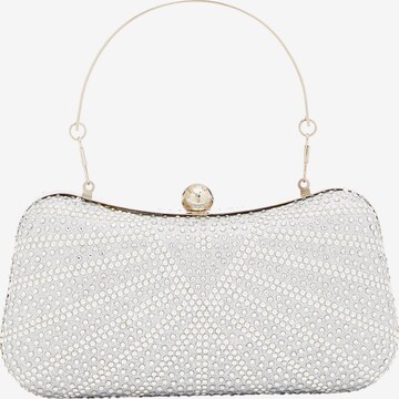 FELIPA Clutch in Silver: front