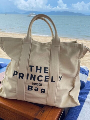 Princely London Strandtasche 'Tragetasche "The Princely London Bag" large (L) sand'‌‌‌‌‌‌‌ in Beige