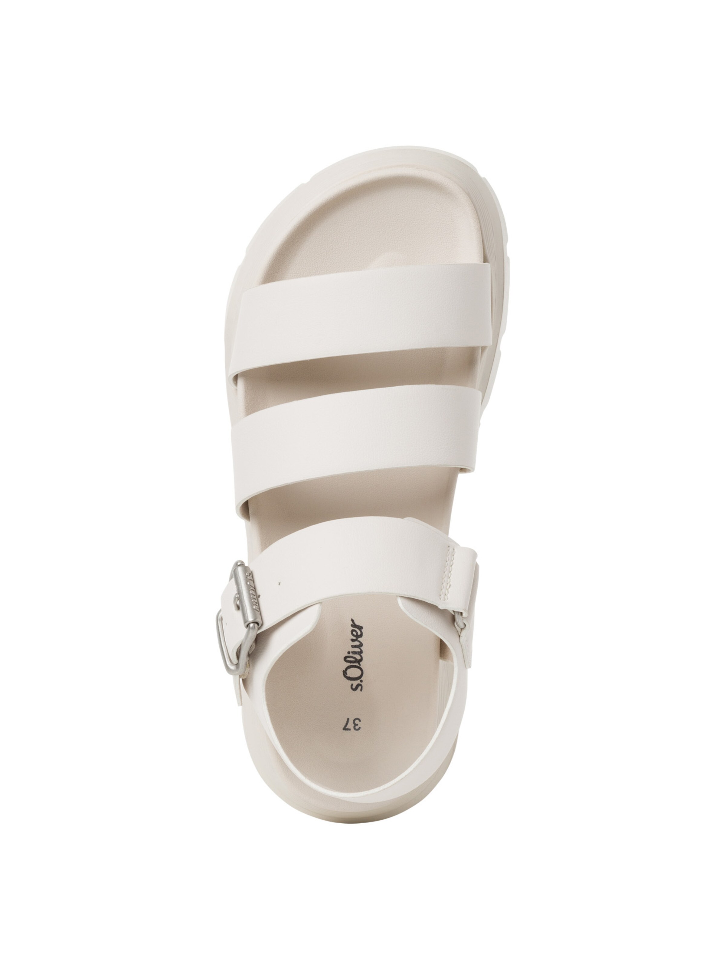 s.Oliver - Sandálias com tiras em bege