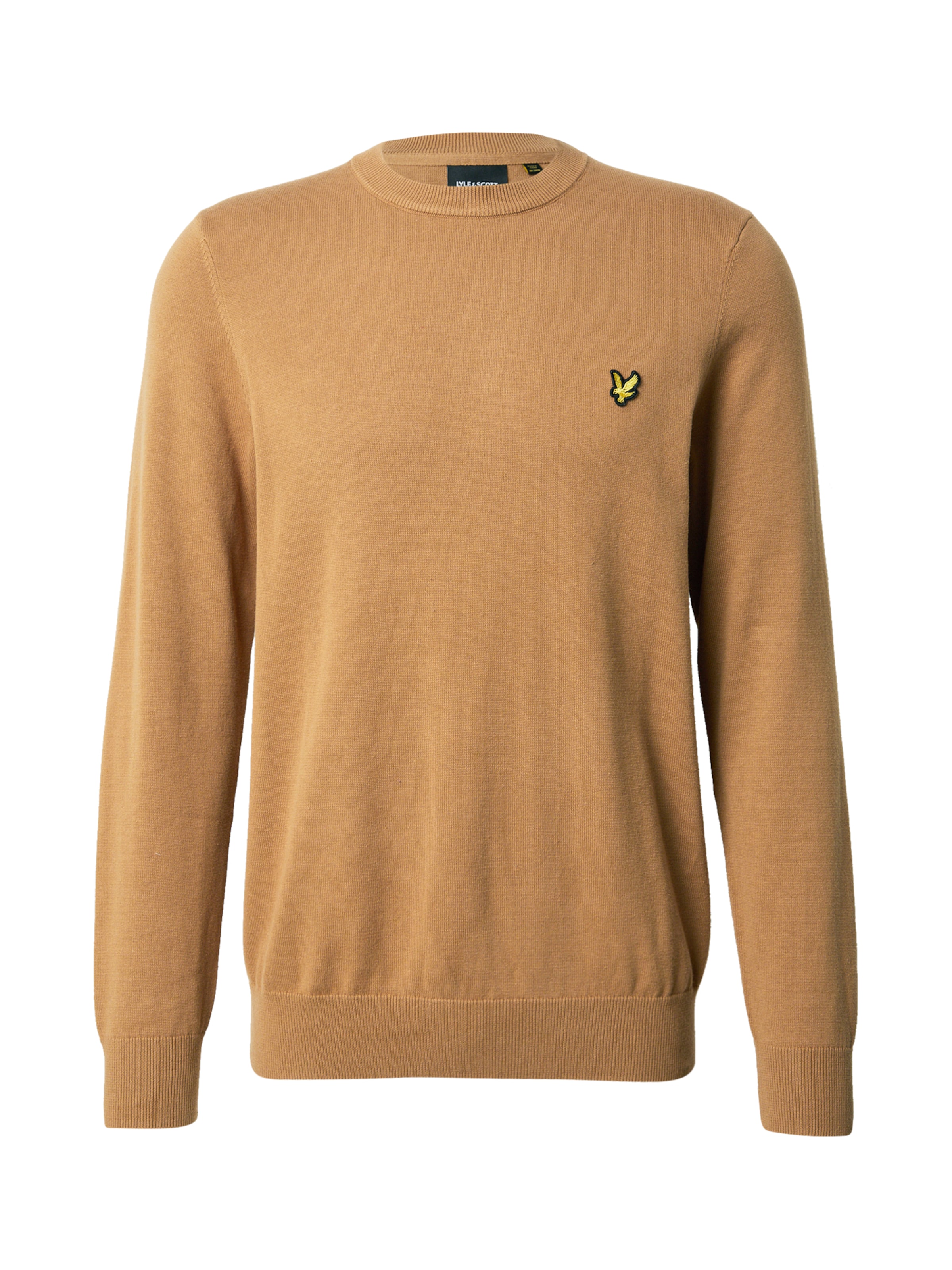 Lyle & Scott Kampsun, värv pruun: eest vaates