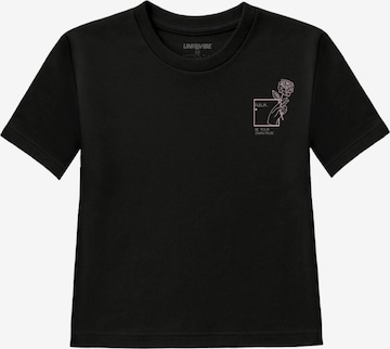 UNIQVIBE T-Shirt in Schwarz: Vorderseite