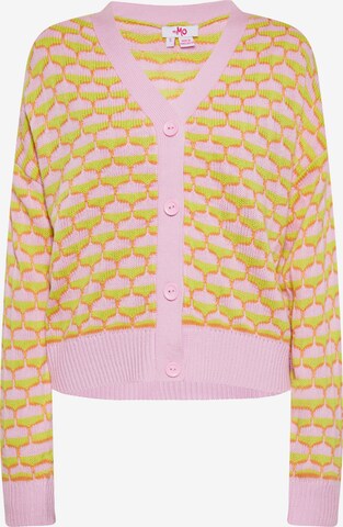 MYMO Knit Cardigan in Pink: front