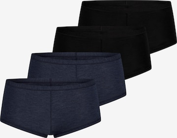 SCHIESSER Boyshorts 'Personal Fit' in Blue: front