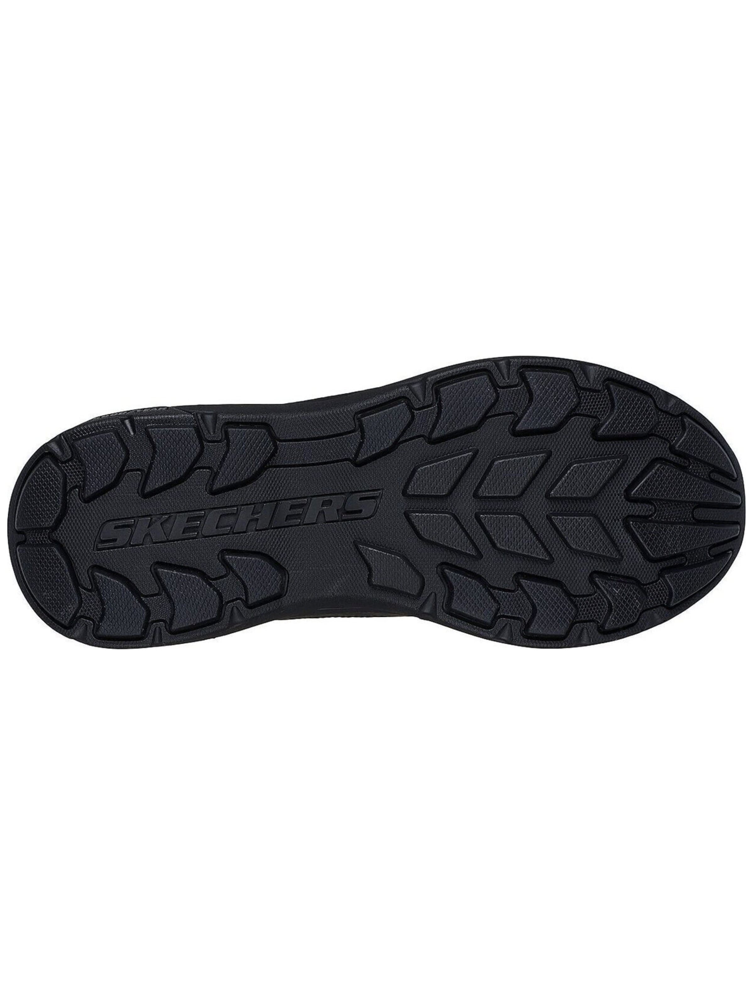 SKECHERS Gležnarji z vezalkami 'Pollard - Waylon' | črna barva