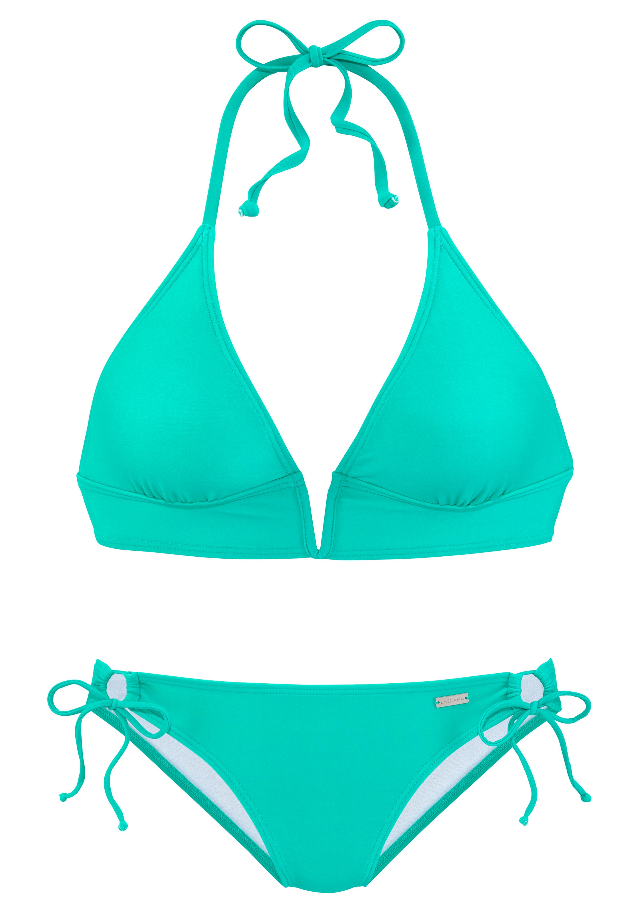 VIVANCE Triangel Bikini in Grün: Vorderseite