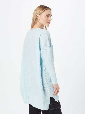 Free People Sweter oversize 'C.O.Z.Y' w kolorze niebieski