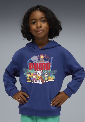 PUMA Sweatshirt in Blue: front