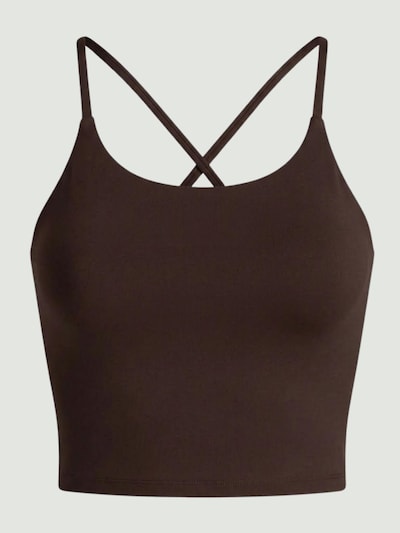 YO-GAYA Sports Top 'Ultimate Top' in XS in Dark brown, Item view