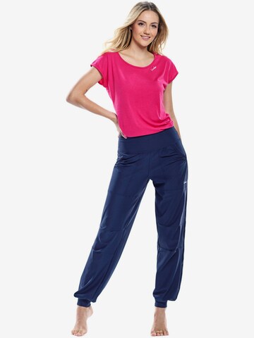 Winshape Tapered Sportbroek 'LEI101C' in Blauw