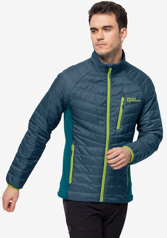 JACK WOLFSKIN Outdoorjas in Groen: voorkant