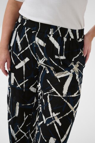 KAFFE CURVE Loosefit Broek 'Dala Ami' in Zwart
