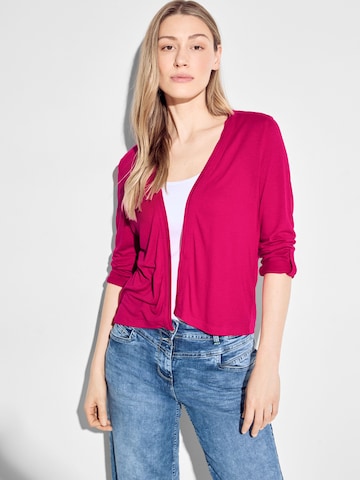 CECIL Gebreid vest in Roze: voorkant