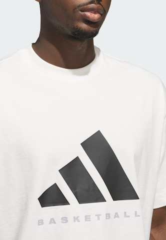 T-Shirt fonctionnel ADIDAS PERFORMANCE en blanc