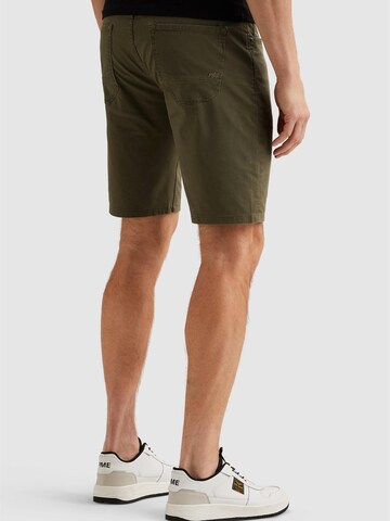 PME Legend Slimfit Byxa 'Navigator shorts' i grön