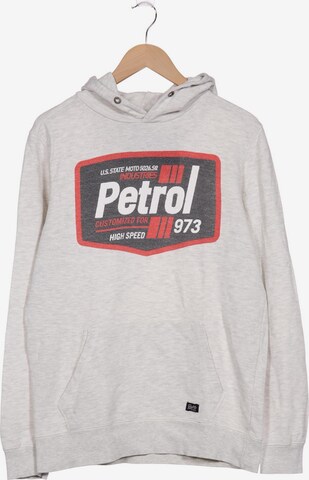 Petrol Industries Sweatshirt & Zip-Up Hoodie in L in White: front