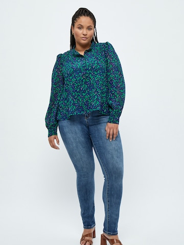 Peppercorn Blouse 'Levi' in Blauw