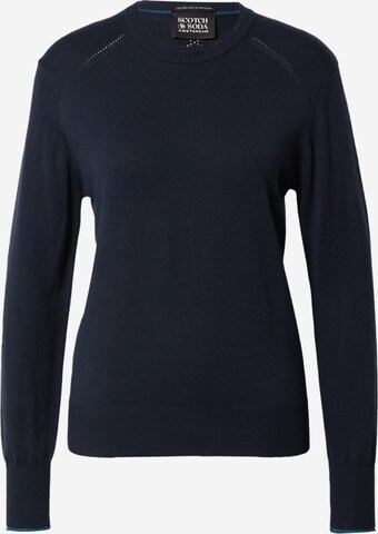 SCOTCH & SODA Sweater in Blue: front