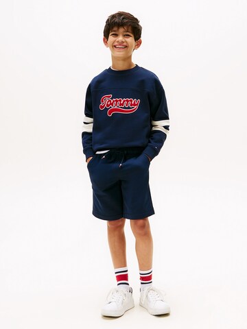 Regular Pantalon 'Varsity Sweat' TOMMY HILFIGER en bleu