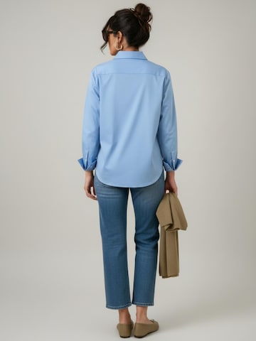 Chemisier 'Paula' WEARABLE STORIES en bleu