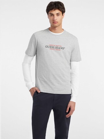 GUESS JEANS Shirt in Grey: front