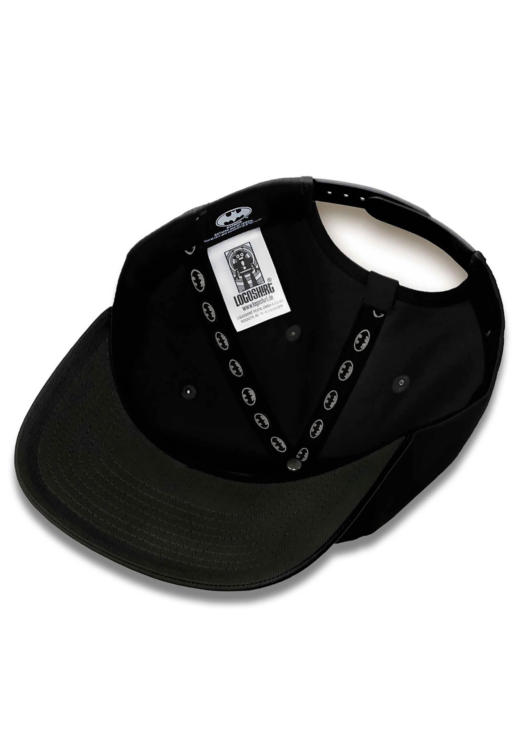 LOGOSHIRT Hat 'DC Batman' in Black