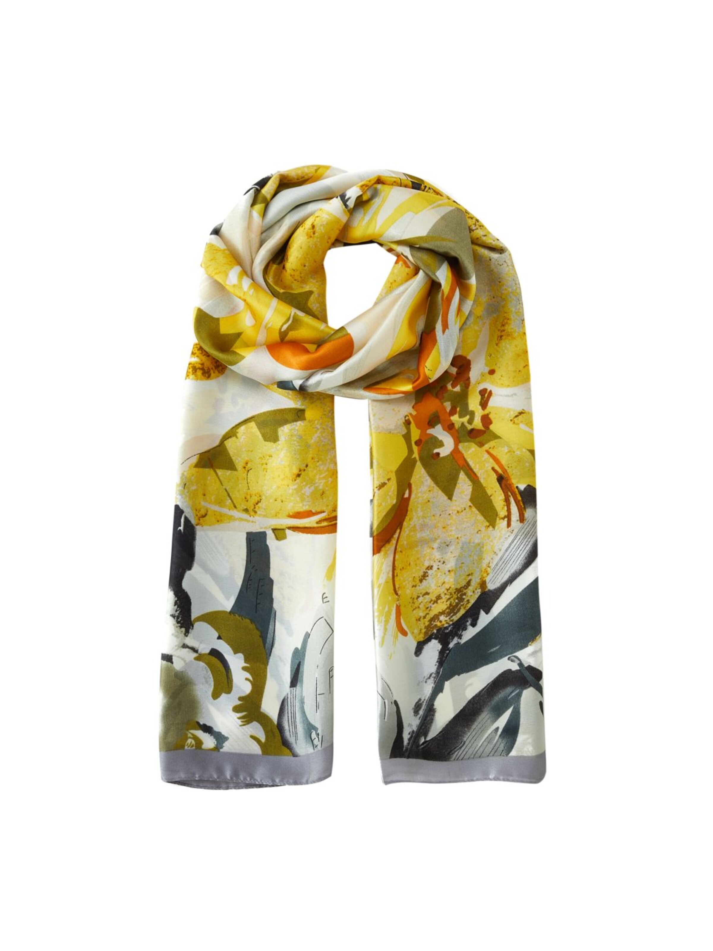 19V69 ITALIA Scarf 'Etole de soie Girasole' in One Size in Yellow, Item view